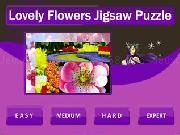 Jouer à Lovely flowers jigsaw puzzle