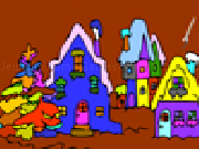 Jouer à Quaint village coloring games