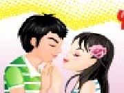 Jouer à Kissing couple dressup