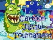 Jouer à Cartoon jigsaw tournament