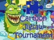 Jouer à Cartoon jigsaw tournament