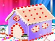 Jouer à Gingerbread house cake