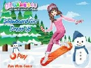 Jouer à Snowboard girl dress up