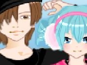 Jouer à Anime childhood friends dress up game