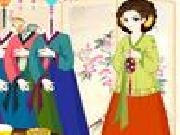 Jouer à Korean hanbok dressup