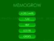 Jouer à Memogrow