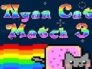 Jouer à Nyan cat match 3