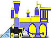 Jouer à Fast locomotive coloring