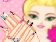 Jouer à Leopard grain nails fashion diy