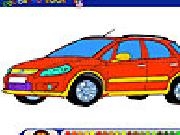 Jouer à City car coloring