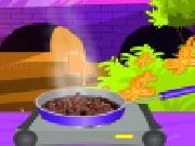 Jouer à Beef in black bean sauce