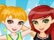 Jouer à Hot cheerleader girls