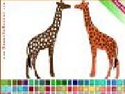 Jouer à Giraffe coloring