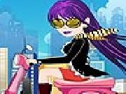 Jouer à Motorcycle girl dressup