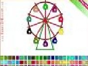 Jouer à Ferris wheel coloring