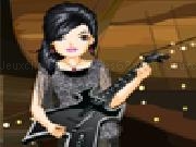 Jouer à The guitar music show girl