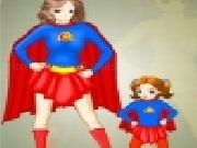 Jouer à Super mom and kid dress up