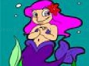 Jouer à Happy mermaid coloring