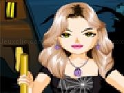 Jouer à Strangely beautiful witch dress up