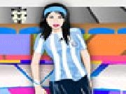 Jouer à Soccer girl dress up