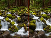 Jouer à Forest waterfalls