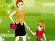 Jouer à Mother and daughter dress up