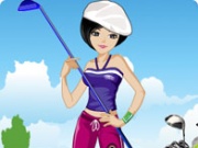 Jouer à Golf girl dress up
