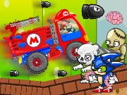 Jouer à Mario zombie truck shot