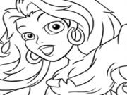 Jouer à Latin princess coloring game