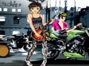 Jouer à Rocker girl dress up