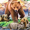 Jouer à Grizzly bear and cub bears slide puzzle