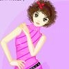 Jouer à Curvy hair with ribbon