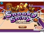 Jouer à Spooky spiny cupcakes