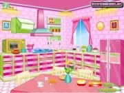 Jouer &agrave; Girly kitchen decorating