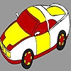 Jouer à Colorful race car coloring