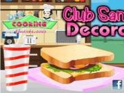 Jouer à Club sandwich decoration