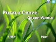 Jouer à Puzzle craze - green world