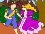 Jouer à Saving the fairyland coloring