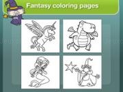 Jouer à Fantasy coloring pages