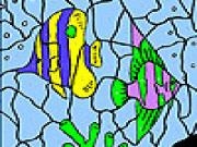 Jouer à Oceanic fishes coloring