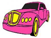 Jouer à Classic pink car coloring