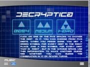 Jouer à Decryptica