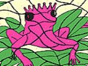 Jouer à Alone pink frog coloring