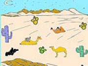 Jouer à Desert and camels coloring