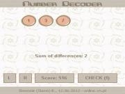Jouer à Number decoder