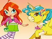 Jouer à Bloom unicorn dressup