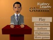 Jouer à History lesson for obama