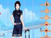 Jouer à Sweet flight attendant dress up 3
