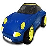 Jouer à Grand fast blue car coloring