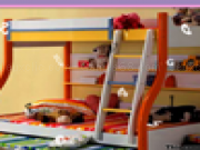 Jouer à Modern bunk bedroom hidden alphabets